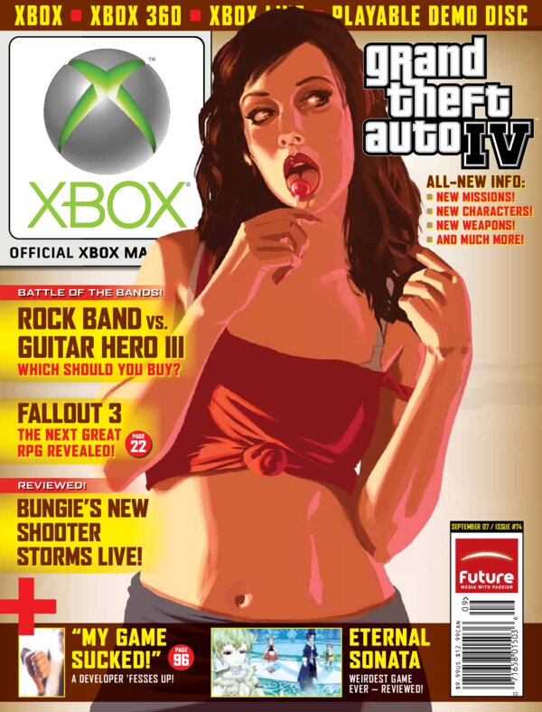 Official Xbox Magazine US   Issue 074 cover
